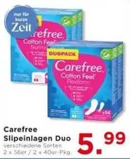 Unimarkt Carefree Slipeinlagen Duo Angebot
