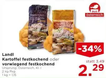 Unimarkt Landl Kartoffel festkochend oder vorwiegend festkochend Angebot