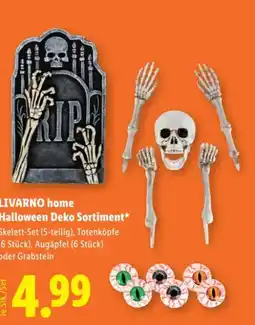 Lidl Livarno Home Halloween Dekoration Angebot