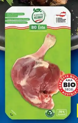 Lidl Ein Gutes Stück Heimat Bio-Entenkeule Angebot