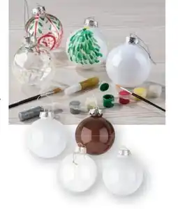 Lidl Crelando Weihnachtskugeln Malset Angebot