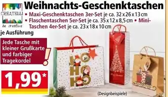 Norma Weihnachts-Geschenktaschen Angebot