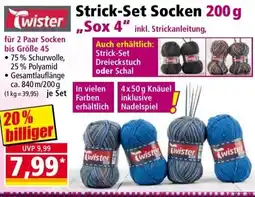 Norma Strick-Set Socken Angebot