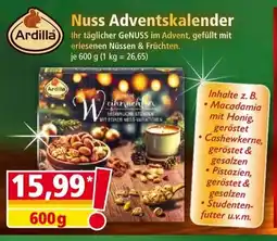 Norma Nuss Adventskalender Angebot