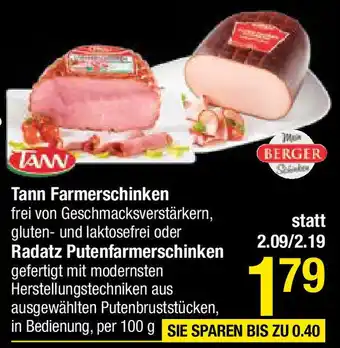 Maximarkt Tann Farmerschinken Angebot