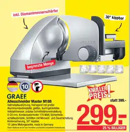 Maximarkt Allesschneider master m188 Angebot