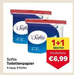 MPreis Softis Toilettenpapier Angebot