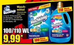 Norma Der Waschköning Universal oder Color Pulver Angebot