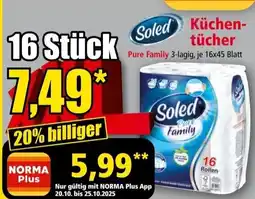 Norma Soled Küchen- tücher Angebot