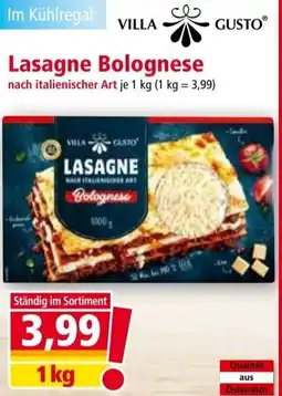 Norma Lasagne bolognese Angebot