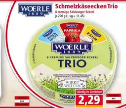 Norma WOERLE Schmelzkäseecken Trio Angebot