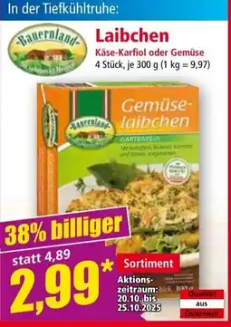 Norma Bauernland Laibchen Angebot