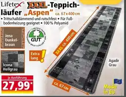 Norma Lifetex xxl-teppich- läufer „aspen" ca. 67 x 400 cm Angebot