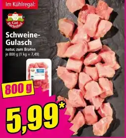 Norma Schweine- gulasch Angebot