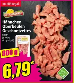 Norma Hähnchen oberkeulen geschnetzeltes Angebot
