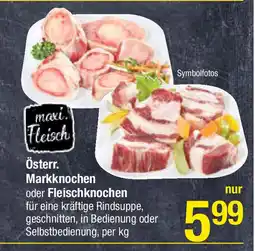 Maximarkt Maxi. fleisch österr. markknochen oder fleischknochen Angebot