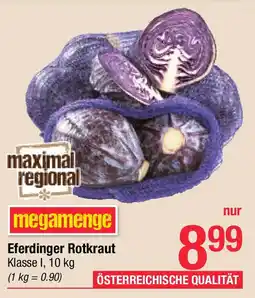 Maximarkt Eferdinger rotkraut klasse i Angebot