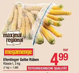 Maximarkt Eferdinger gelbe rüben klasse 1 Angebot