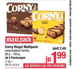 Maximarkt Corny riegel multipack Angebot