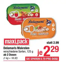 Maximarkt Delamaris makrelen Angebot