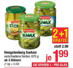 Maximarkt Hengstenberg gurken Angebot