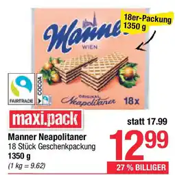 Maximarkt Manner neapolitaner Angebot