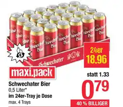 Maximarkt Schwechater Bier Angebot