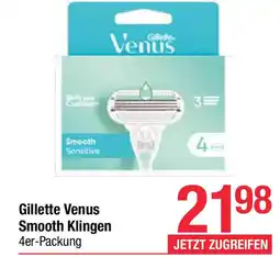 Maximarkt Gillette Venus Smooth Klingen Angebot