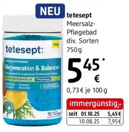 dm Meersalz- pflegebad Angebot