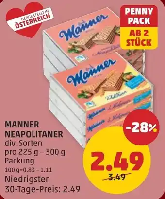 PENNY Manner neapolitaner Angebot