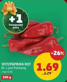 PENNY Spitzpaprika rot Angebot