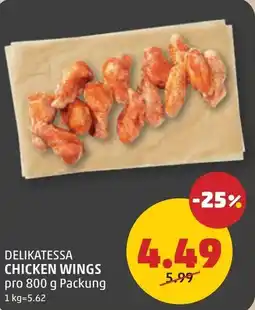 PENNY DELIKATESSA CHICKEN WINGS Angebot