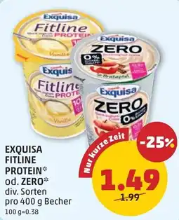 PENNY Exquisa fitline protein Angebot