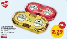PENNY Schlierbacher bio-schlosskäse Angebot
