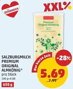PENNY Salzburgmilch premium original almkönig Angebot