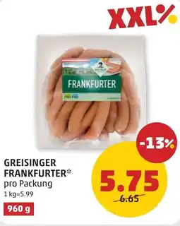 PENNY Greisinger frankfurter Angebot