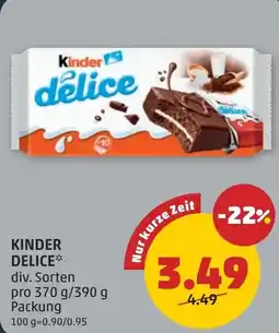 PENNY Kinder delice Angebot