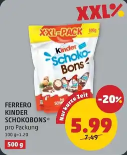 PENNY Ferrero kinder schokobons Angebot