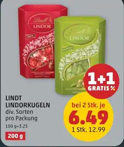 PENNY Lindt lindorkugeln Angebot