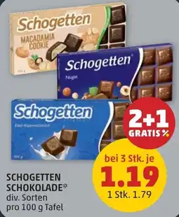 PENNY Schogetten schokolade Angebot