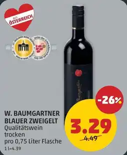 PENNY W. baumgartner blauer zweigelt Angebot