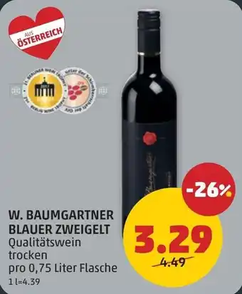 PENNY W. baumgartner blauer zweigelt Angebot