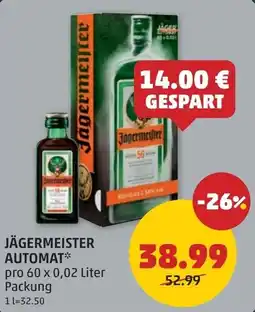 PENNY Jägermeister automat Angebot