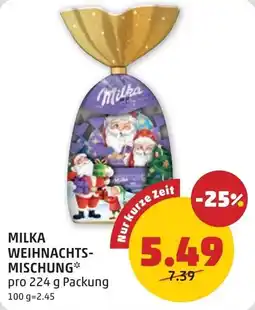 PENNY Milka weihnachts- mischung Angebot