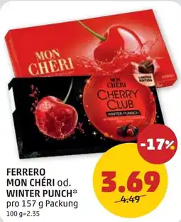 PENNY Ferrero mon chéri od. winter punch Angebot