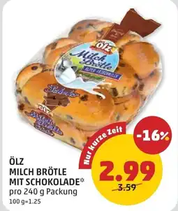 PENNY Milch brötle mit schokolade Angebot