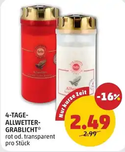 PENNY 4-tage- allwetter- grablicht Angebot