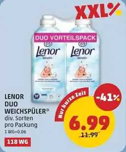 PENNY LENOR DUO WEICHSPÜLER Angebot