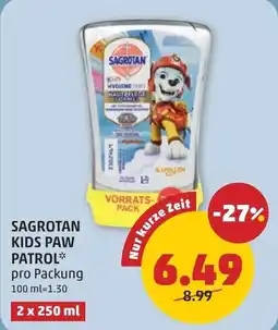 PENNY Sagrotan kids paw patrol Angebot