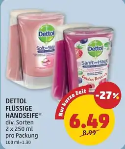PENNY DETTOL FLÜSSIGE HANDSEIFE Angebot